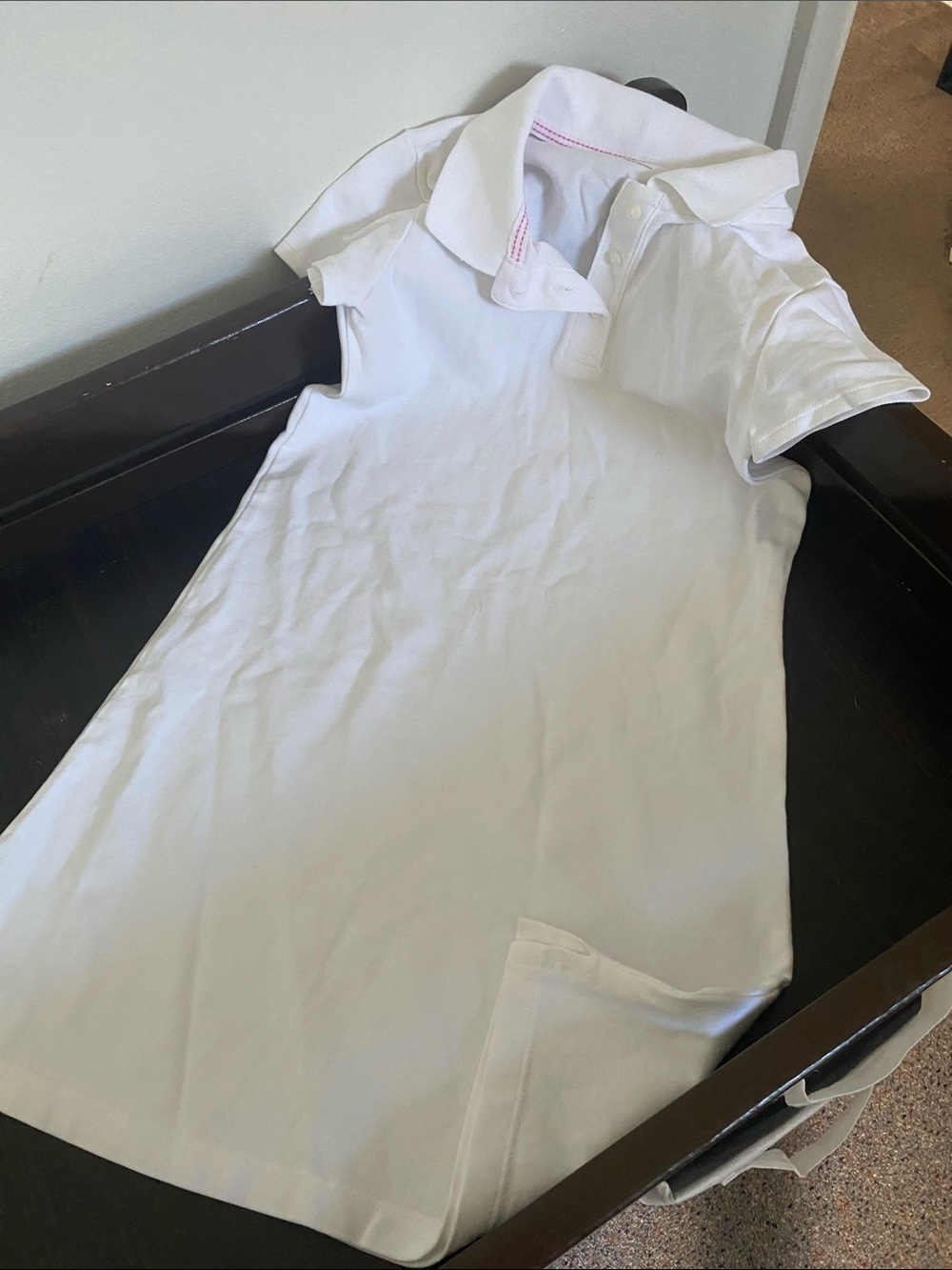 Old Navy White Polo Dress for Girls